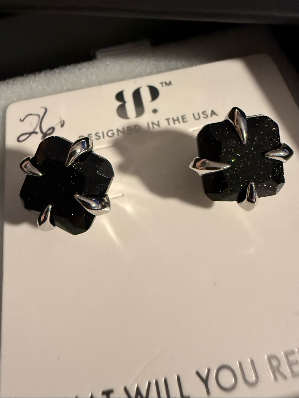 BP Obsidia The Fractra Studs ER7627
